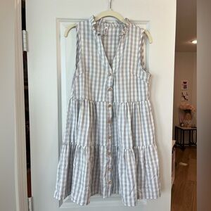 Printed gameday dress